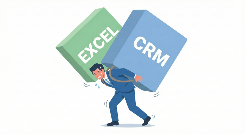 【原因2】二度手間の負担