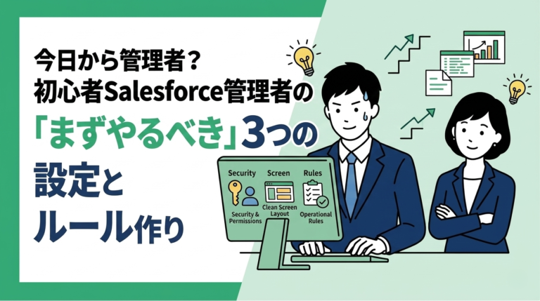 初心者Salesforce管理者がまずやるべき設定と運用ルール作り